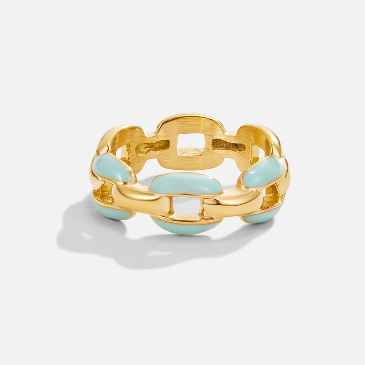 REYA – BLUE COG RING